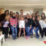 Hen party life drawing class in Somerset