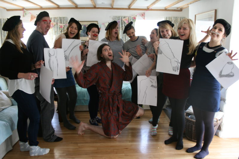 Hens With Pens Hen Party Life Drawing throughout the UK